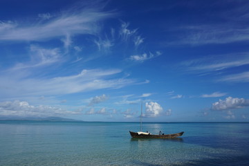 Naklejka premium Taketomi Island OKINAWA / 沖縄 竹富島の風景