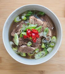 Korean traditional food Galbi-tang, Short rib soup
