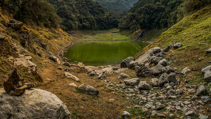 Angasccocha Lagoon in the Ampay National Sancturary