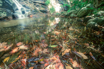 Waterfall, koh Rawi island Thailand