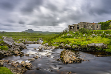 Fototapeta na wymiar Beautiful landscape scenery of Ireland