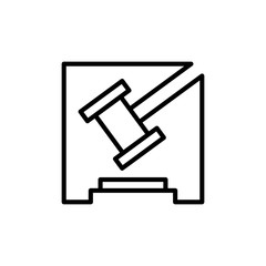 hammer of justice icon