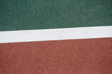 Fototapeta premium Close up shot of court surface
