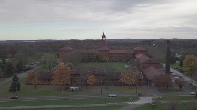 juvenile hall landscape aerial view