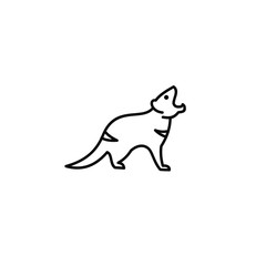 tasmania devil logo icon designs vector