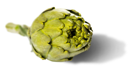 Obraz premium Artichoke isolated on white background
