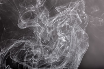 abstract white natural smoke