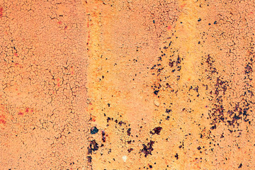 Metal texture with scratches and cracks which can be used as a background