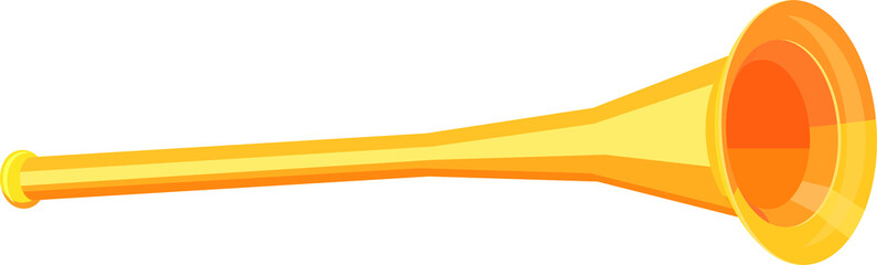 Trumpet in 3D vector icon © webstocker