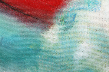 Artists oil paints multicolored closeup abstract background