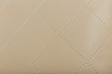 Beautiful natural leather texture, new leather product.