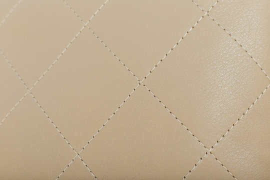 Beautiful natural leather texture, new leather product.