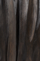 Beautiful texture of old carved stained oak.