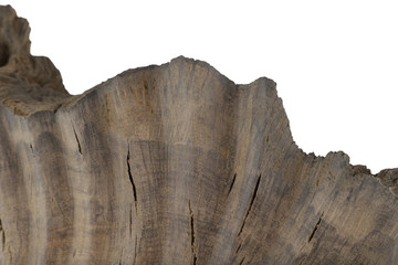 Beautiful texture of old carved stained oak.