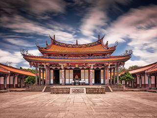 Taipei Confucius Temple in dalongdong Taipei
