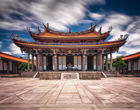 Taipei Confucius Temple in dalongdong Taipei
