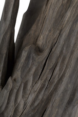 Beautiful texture of old carved stained oak.