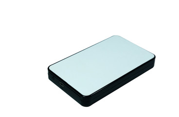 hard drive - isolated object in white background