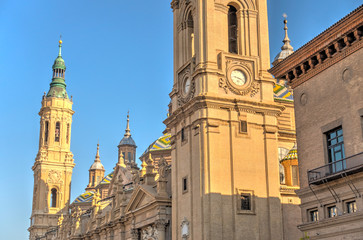 Fototapeta na wymiar Zaragoza, Aragon, Spain