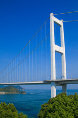 Fototapeta premium 来島海峡大橋