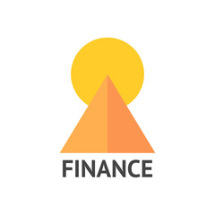 Finance Logo. Vector illustration.