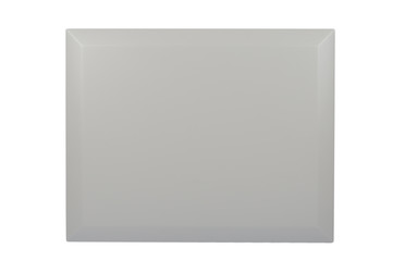 Background or concept of minimalist furniture facade for the kitchen, furniture interior on a white background.