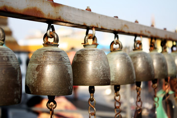 bell in buddhist temple