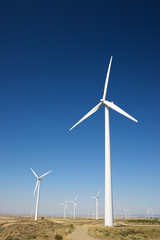 Fototapeta premium Wind energy concept
