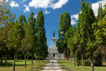 Mausoleum of Lajos Kossuth famous Hungarian politician from Kerepesi Cemetery Budapest