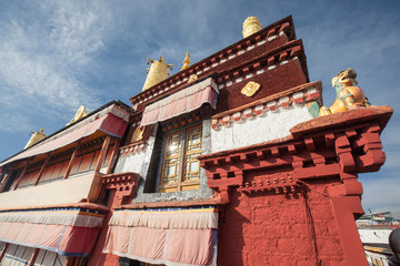 A 2019 image of Ramoche temple in Lhasa, Tibet. 
