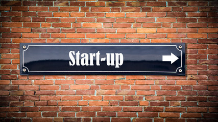 Schild 404 - Start-up