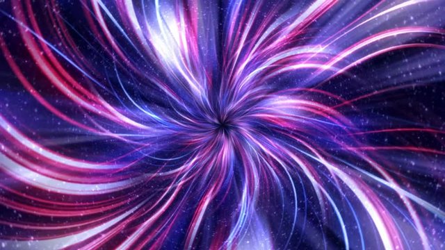 Abstract Cyberspace Animation Background, Loop, 4k