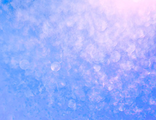 Blue background with bokeh