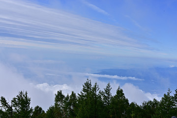sea of clouds