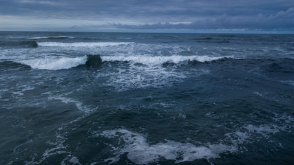 Islande paysages glace roche plage