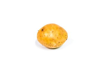 Potato Close up for isolated