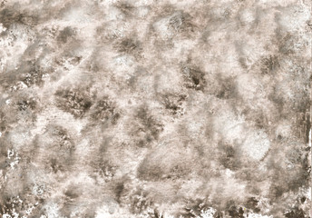 Handmade, hand painted black white watercolor background, texture