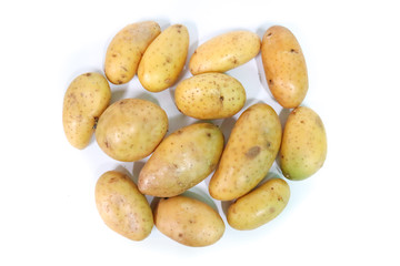 Potato Close up for isolated