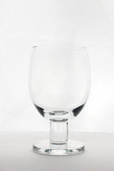 empty wine glass