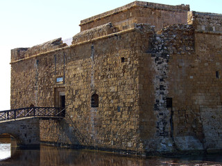 The Medieval castle in Paphos Cyprus