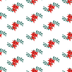Fashionable pattern in small flowers. Floral seamless background for textiles, fabrics, covers, wallpapers, print, gift wrapping and scrapbooking. Raster copy.