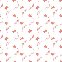 Underwater life seamless pattern, vector