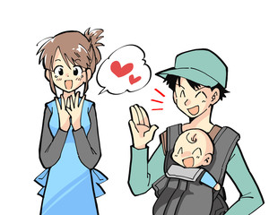 優しい旦那さん