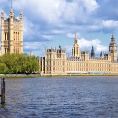 Fototapeta na wymiar London Westminster Palace. UK landmarks.