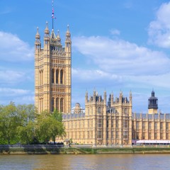 Fototapeta na wymiar England - London Palace of Parliament. UK landmarks.