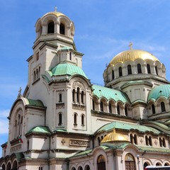 Fototapeta premium Bulgaria - Sofia Cathedral. Landmarks of Bulgaria.