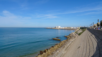 Cadiz is a very old city in the south of Spain