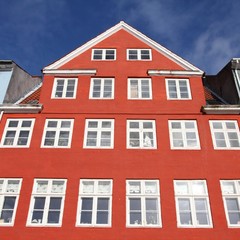 Fototapeta na wymiar Copenhagen city, Denmark. Nyhavn street.