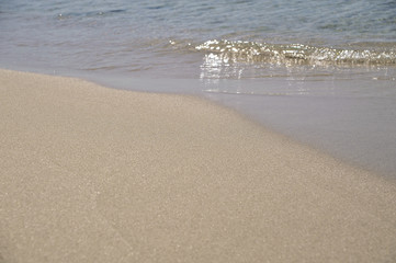 A beautiful clear sea texture.