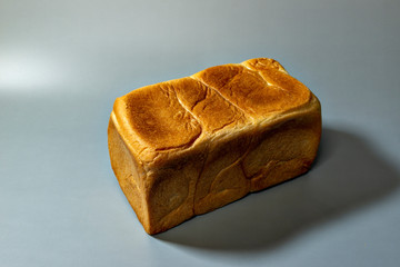 Whole view of homemade pullman bread